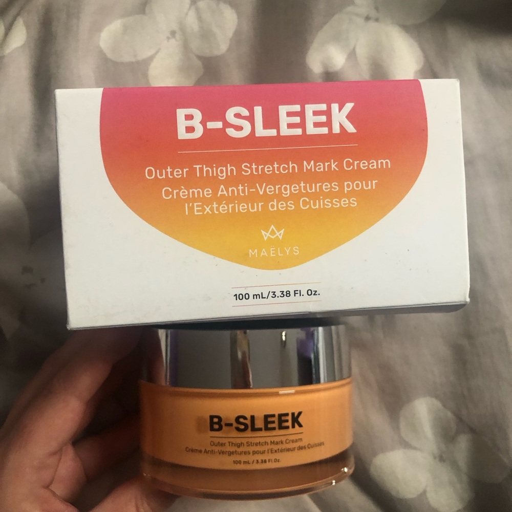 Maelys B-SLEEK 100ml outer thigh stretch mark cream exp 12/27/2025